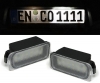 FORD FIESTA - LED NUMBER PLATE LAMPS