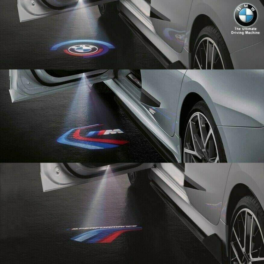 BMW Satz LED Türprojektoren (BMW Logo, BMW, ///M, X)