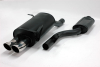 BMW E36 COMPACT - FMS CAT BACK EXHAUST SYSTEM Ø 63.5MM