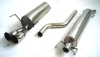 OPEL ASTRA H NOTCHBACK - FMS CAT BACK EXHAUST SYSTEM Ø 63.5MM