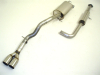 FORD FOCUS CC - FMS CAT BACK EXHAUST SYSTEM Ø 63.5MM