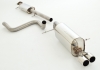 FORD FIESTA - FMS CAT BACK EXHAUST SYSTEM Ø 63.5MM