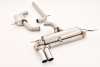 VW SCIROCCO FACELIFT - 3" (Ø 76MM) CAT BACK EXHAUST SYSTEM