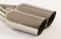 Carbon matt Auspuffblenden Endrohre exhaust tips für REMUS BULL-X 64mm 89mm  – STW-Solutions