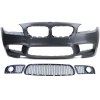 BMW F11 TOURING - FRONT BUMPER M5 LOOK (PDC/SRA) V.2