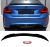 BMW F22 COUPE - TRUNK SPOILER LIP M-PERFORMANCE STYLE V.2