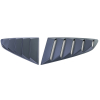 FORD MUSTANG 6 - SIDE WINDOW COVERS BLINDS LOUVERS