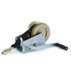 Professional Rope Winch Hand Winch with Strap Black 1500kg 8Meter