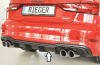 AUDI A3 FACELIFT - RIEGER HECK DIFFUSOR OO-OO