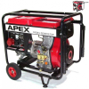 06281 APEX E-Start Diesel Stromerzeuger Generator 5500C 10PS 406ccm