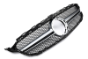 MERCEDES C-CLASS FACELIFT - FRONT GRILL C63 STYLE (360°) V.7