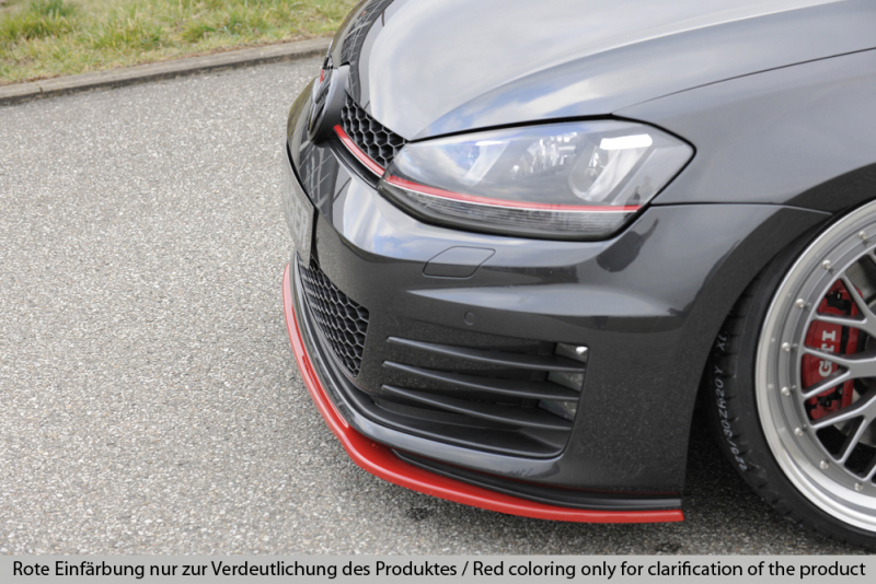 VW GOLF 6 - BODY STYLING - Swiss Tuning Onlineshop - VW GOLF 6 R - CARBON  FRONTSPOILER SCHWERT