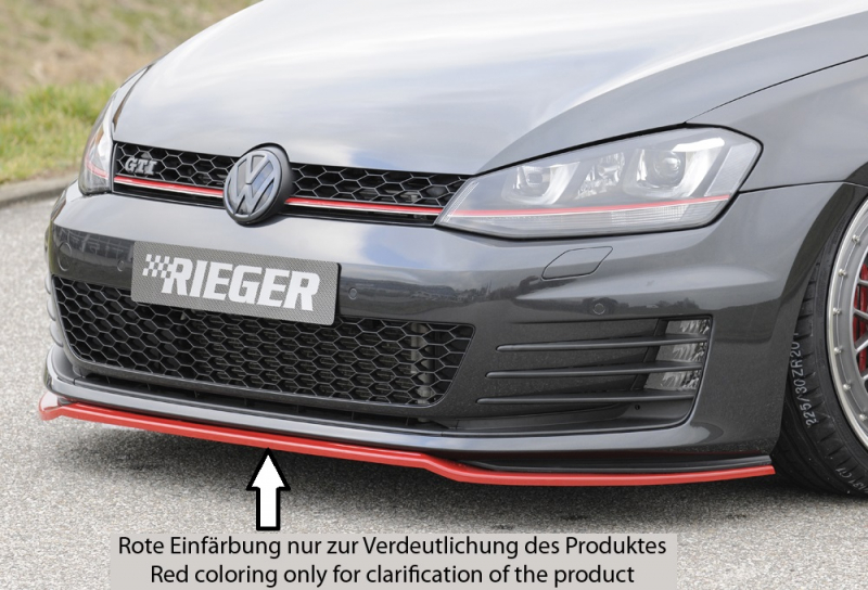 Front Ansatz Spoiler Schwert Diffusor Lippe Tuning für VW T5