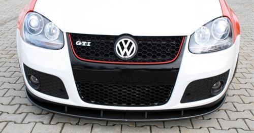 VW GOLF 5 - AERODYNAMICS - Swiss Tuning Onlineshop - VW GOLF 5 GTI - CARBON  FRONTSPOILER SCHWERT