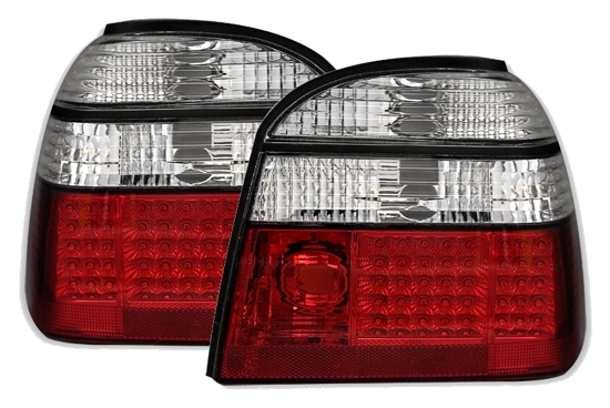 LED Rückleuchten Rot VW Golf 5 E-Prüfzeichen Tuning