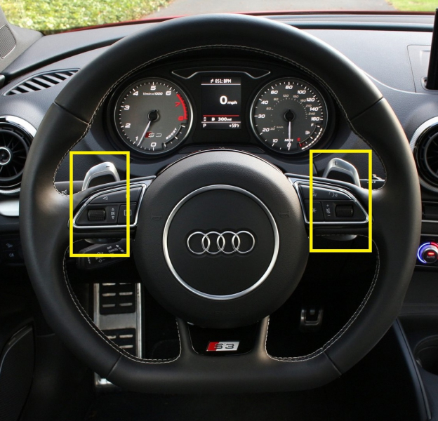 Schaltwippen Verlängerung Typ C Audi S3 DSG S-Tronic in Nordrhein