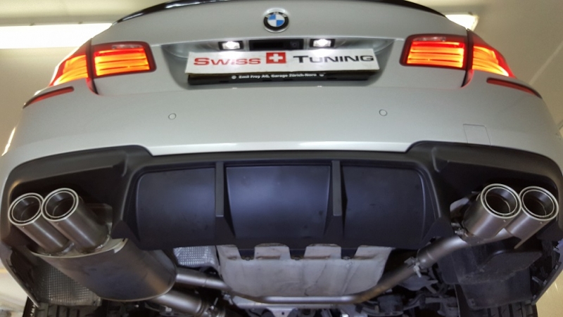 BMW F11 TOURING - AUSPUFFTECHNIK - Swiss Tuning Onlineshop - BMW