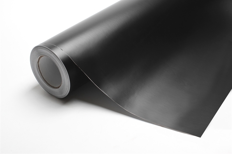 Klebefolie - Möbelfolie Schwarz glänzend - glossy 0,90 m x 2 m