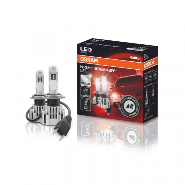VW T6 - SCHEINWERFER - Swiss Tuning Onlineshop - H7 LED NIGHT BREAKER OSRAM  +220 % 64210DWNB