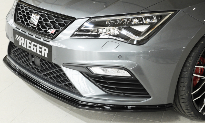 SEAT LEON 5F - BODY STYLING - Swiss Tuning Onlineshop - SEAT LEON FR  FACELIFT - RIEGER FRONTLIPPE SPOILER