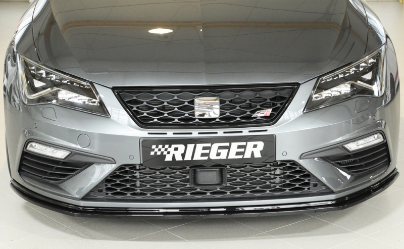 SEAT LEON 5F - BODY STYLING - Swiss Tuning Onlineshop - SEAT LEON CUPRA  FACELIFT - RIEGER FRONTLIPPE SPOILER