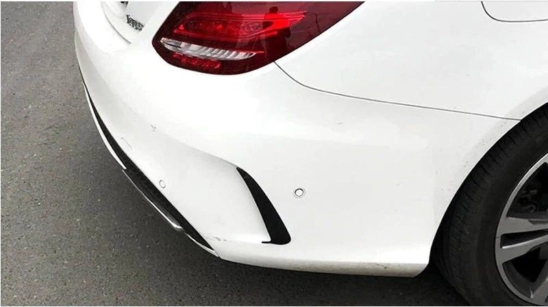Mercedes C-Klasse W205 Tuning mit Echt-Carbon Stoßfänger Flaps von