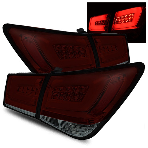 Scheinwerfer LED Tagfahrlicht schwarz LTI passt für Chevrolet Cruze ab 09-12