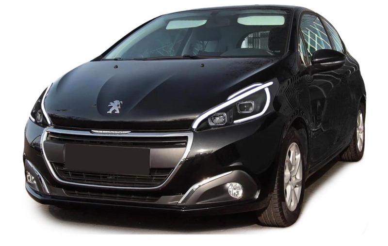 Peugeot 208 LTI LED-Scheinwerfer sehen GTI Xenon - Schwarz