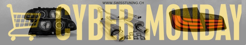 Cyber Monday Deals en ligne au magasin de la Swiss Tuning AG